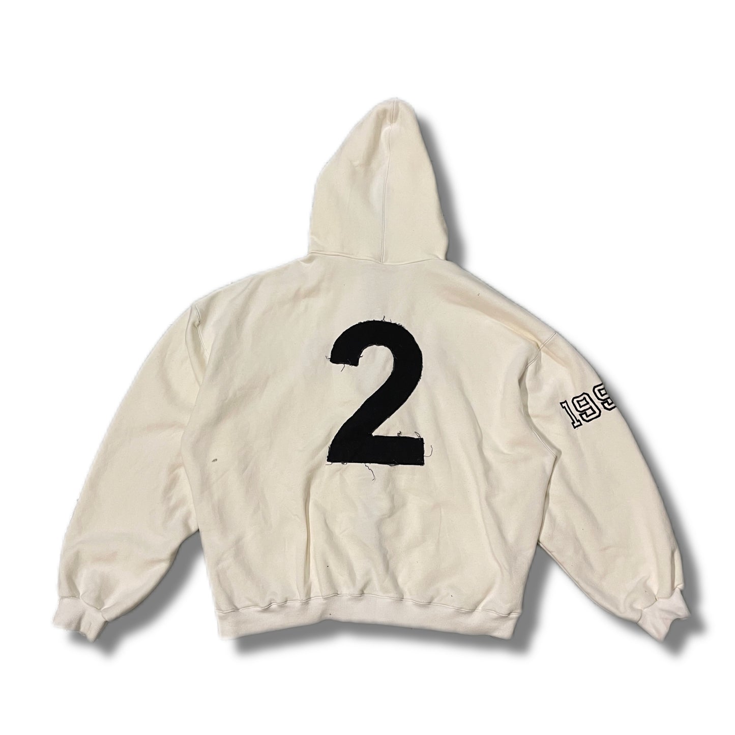 Boxing club hoodie white